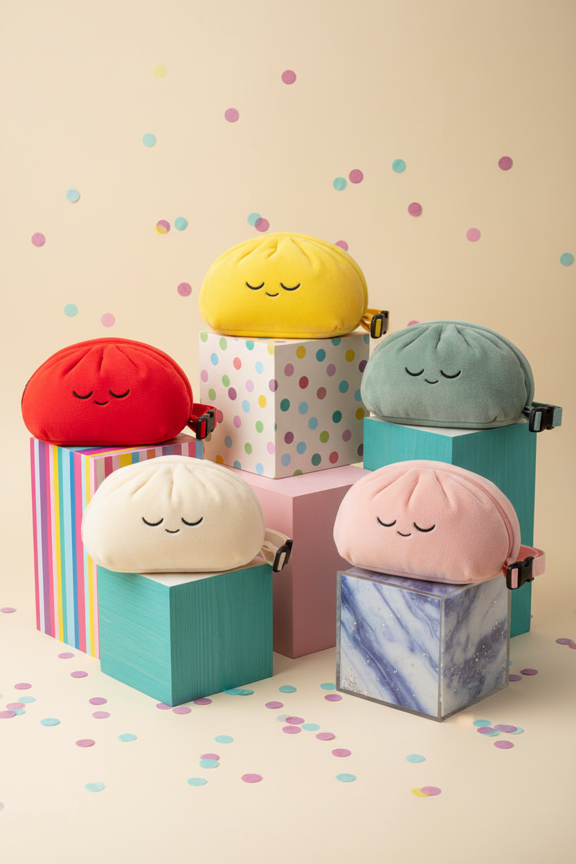 Dumpling Pouch Display
